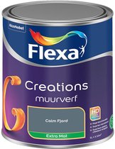 Flexa Creations muurverf pot in de kleur Calm Fjord. Extra mat.