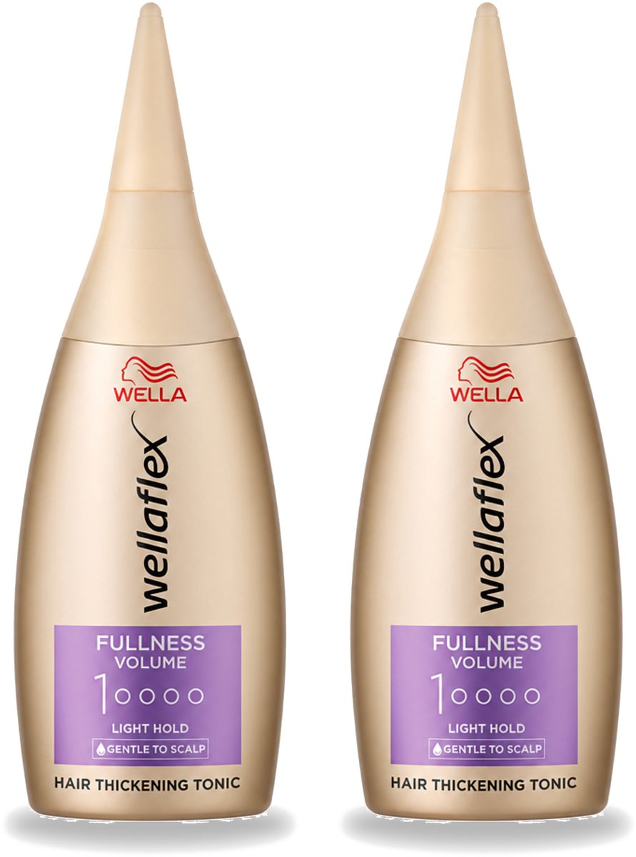 2 x Wella – Flex Fullness Volume – Haar Tonic – 100 ml - Voordeelverpakking - 2 stuks