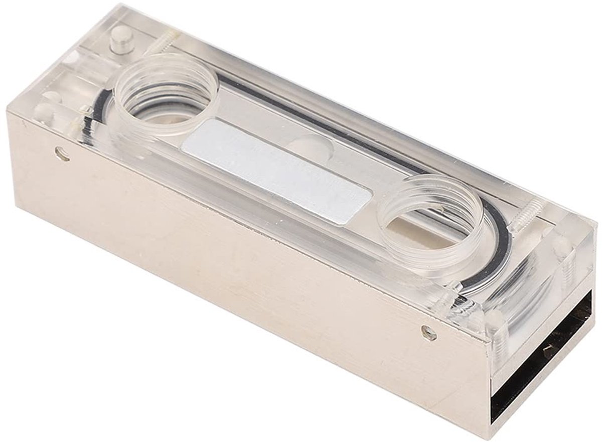 Efficiënt Waterkoelingssysteem voor M2 SSD 2280 met Koperblok en Geïntegreerde Sealingplaat voor Optimale Prestaties