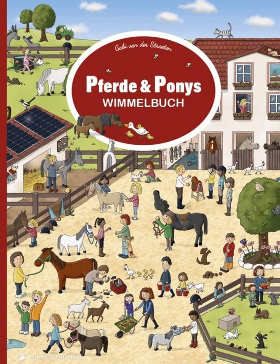 Grote Zoekboek met Paarden en Pony's: Veel Verhalen en Urenlang Plezier