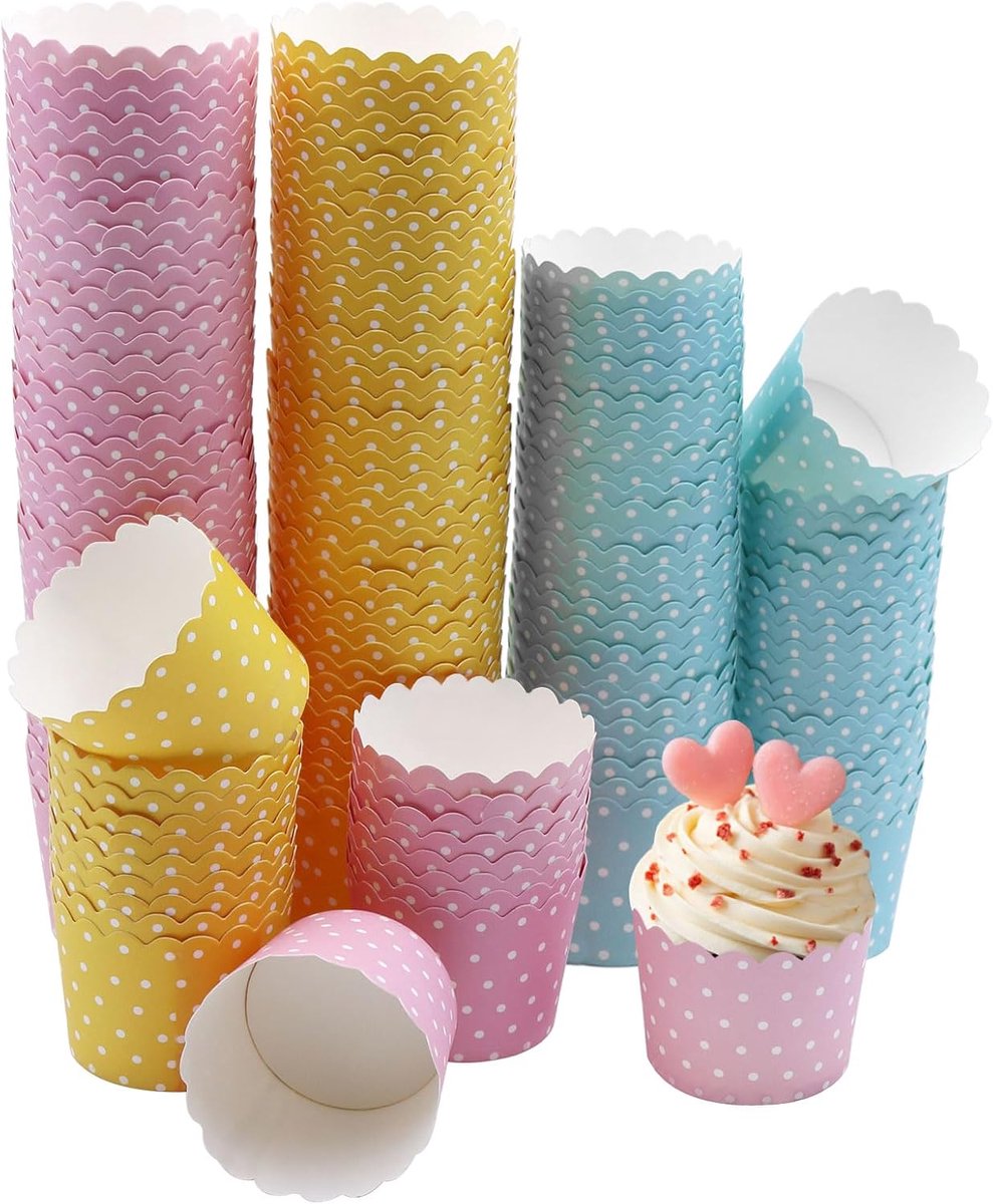 Cupcake-vormpjes van papier