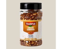 Tuana Kruiden - Pili Pili Peper (chillies Gebroken) - Strooibus 140 Gram - Tuanashop - MP-P-0024