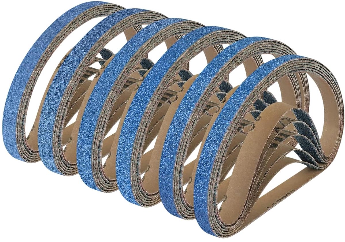 Banden 9 x 533 mm, korrelgrootte 40/60/80/120/240