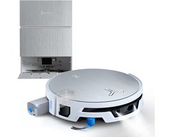 Ecovacs Deebot X12S Pro Omni - Robotstofzuiger Met Dweilfunctie - 27.000 Pa - 63°C Warm Water - Omni Station - AIVI 3D 4.0 - Wit