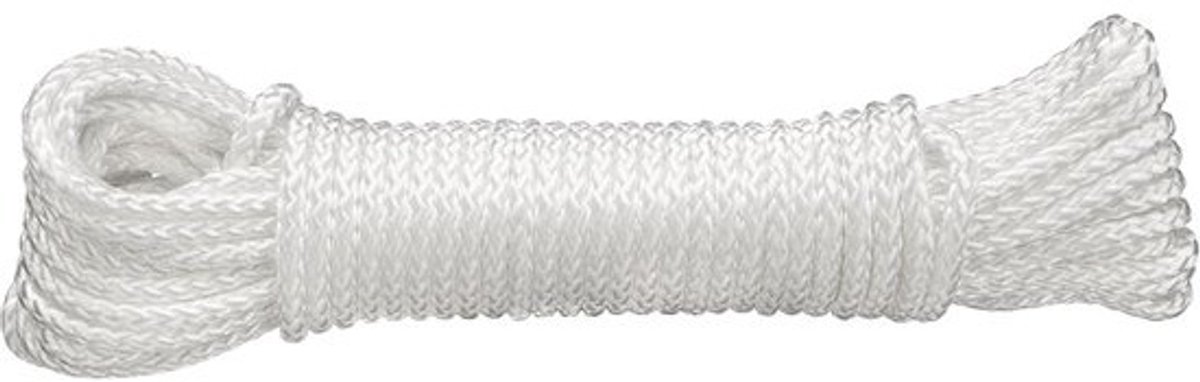 Multifunctioneel Touw 4,0 mm x 20 m Volgens DIN 83307 Polyester Maximaal 30 kg Draagkracht