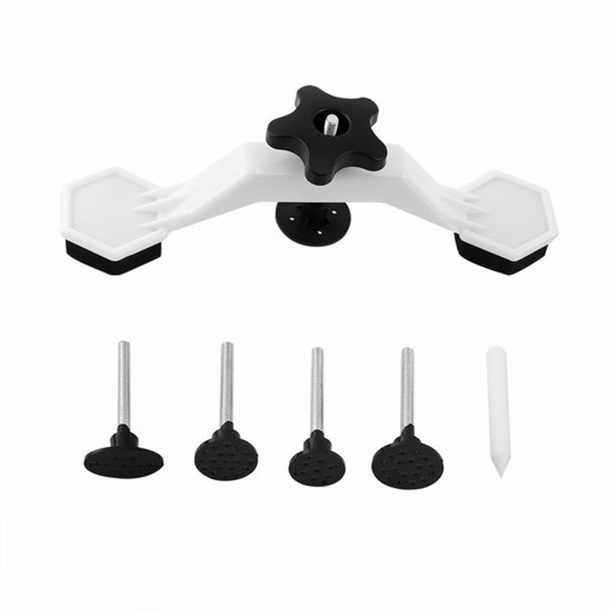 Allecto - Reparatieset voor autodeuken - Deukgereedschap - Plakvrij