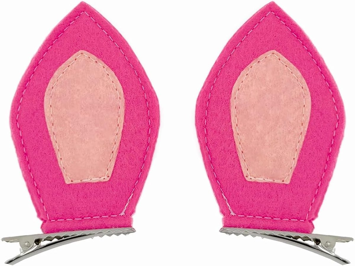 Haarspelden met varkensoren, haarspelden voor meisjes, haarspelden, haaraccessoires voor dierenkostuums voor carnaval, Halloween