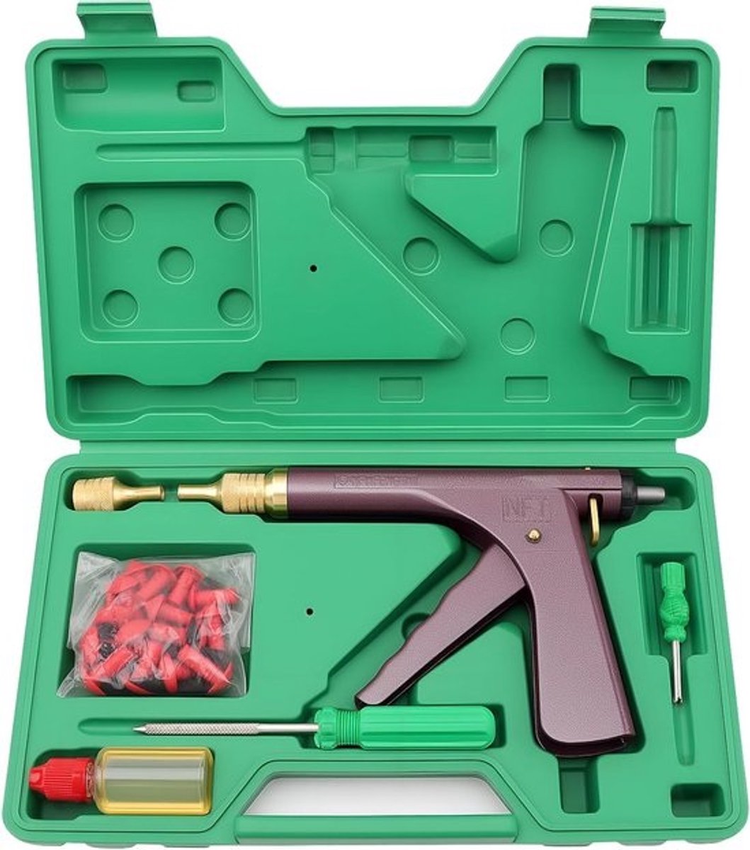 Complete Bandenreparatieset voor Tubeless Banden: Auto, Motor, Scooter, Caravan en Meer