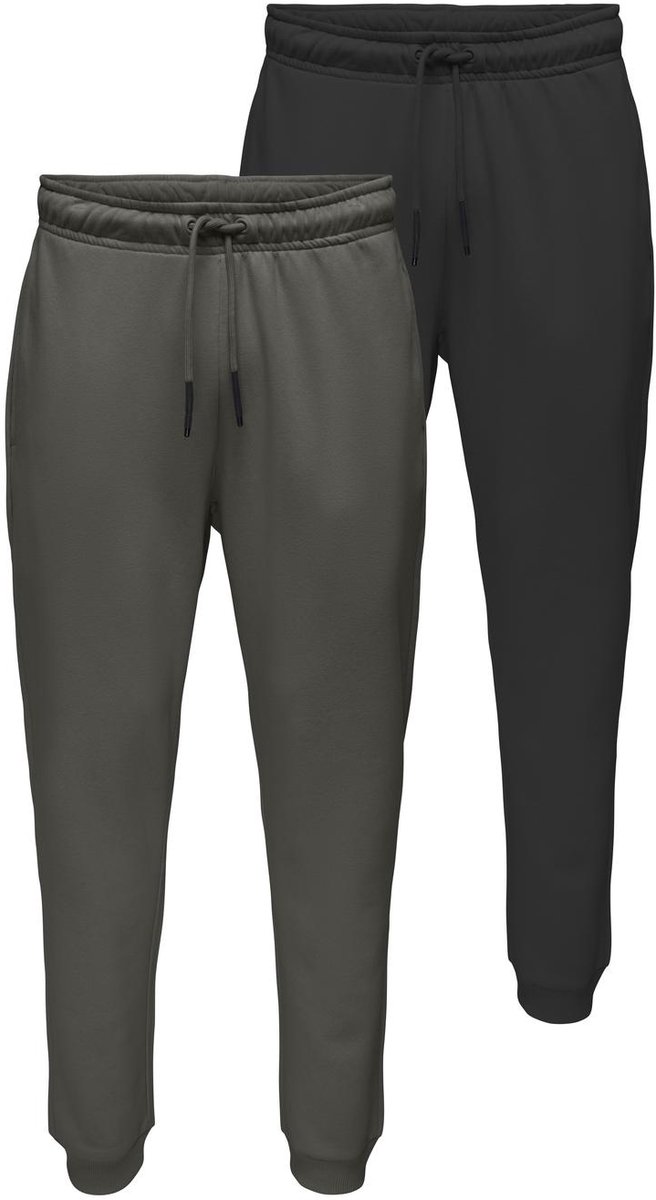ONLY & SONS - ONSCERES SWEAT PANTS 2-PACK Heren Broek