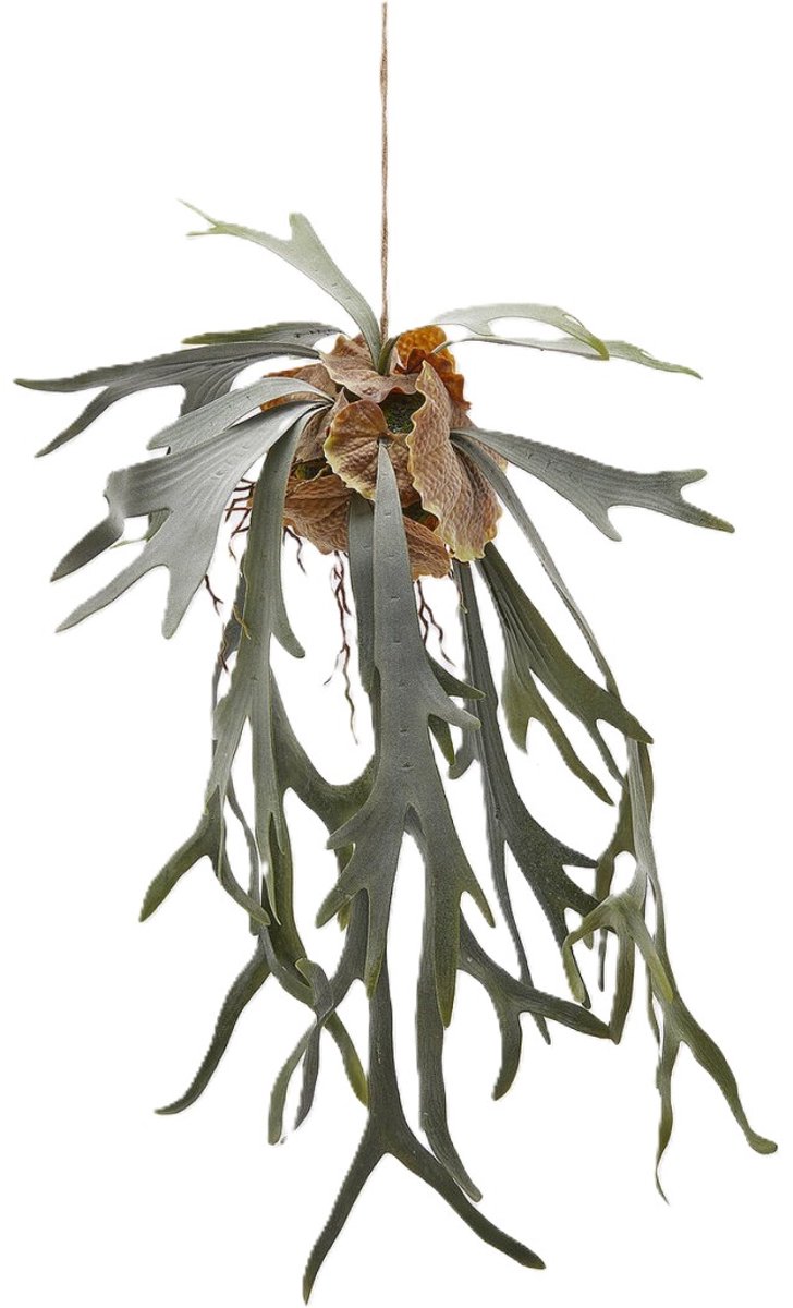 EDG - Kunstplant - Hangplant - Groen - D25 x H80 cm