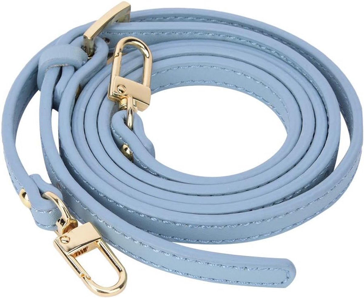 Lederen Handtas Schouder Verstelbare Riem Vervangend Deel Tas DIY-accessoire 107 ~ 125cm(Rustig blauw)