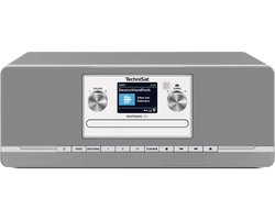 TechniSat DIGITRADIO 320 – Stereo digitale radio (compact systeem met DAB+ & FM, cd-speler, Bluetooth, USB, 2×5 W RMS, TFT-kleurendisplay, favorietenlijst, wekker, slaaptimer, afstandsbediening)