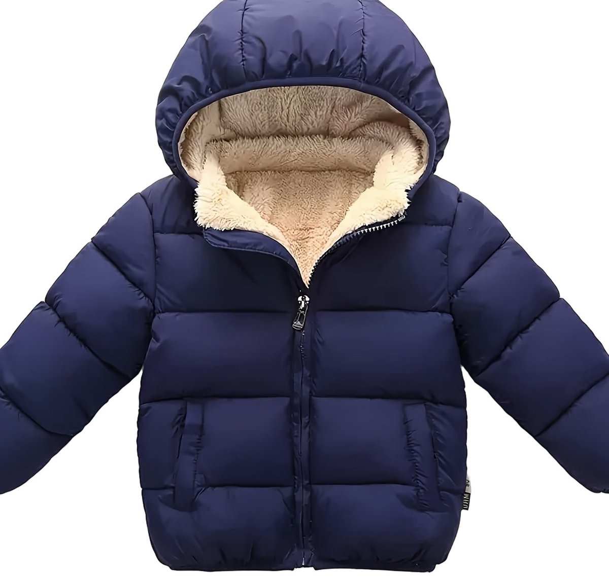 Currero Winterjas Parka Jongens Lange Jas Wintermantel Overjas Gewatteerd Waterdicht Winter Stijlvol Mantel Kinderen 5-6 Jaar Blauw