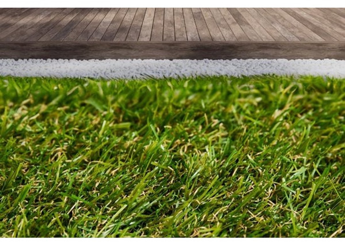 Kunstgras Samos voor Balkon en Terras – Weerbestendig en Onderhoudsvriendelijk Grastapijt 133 x 400 cm