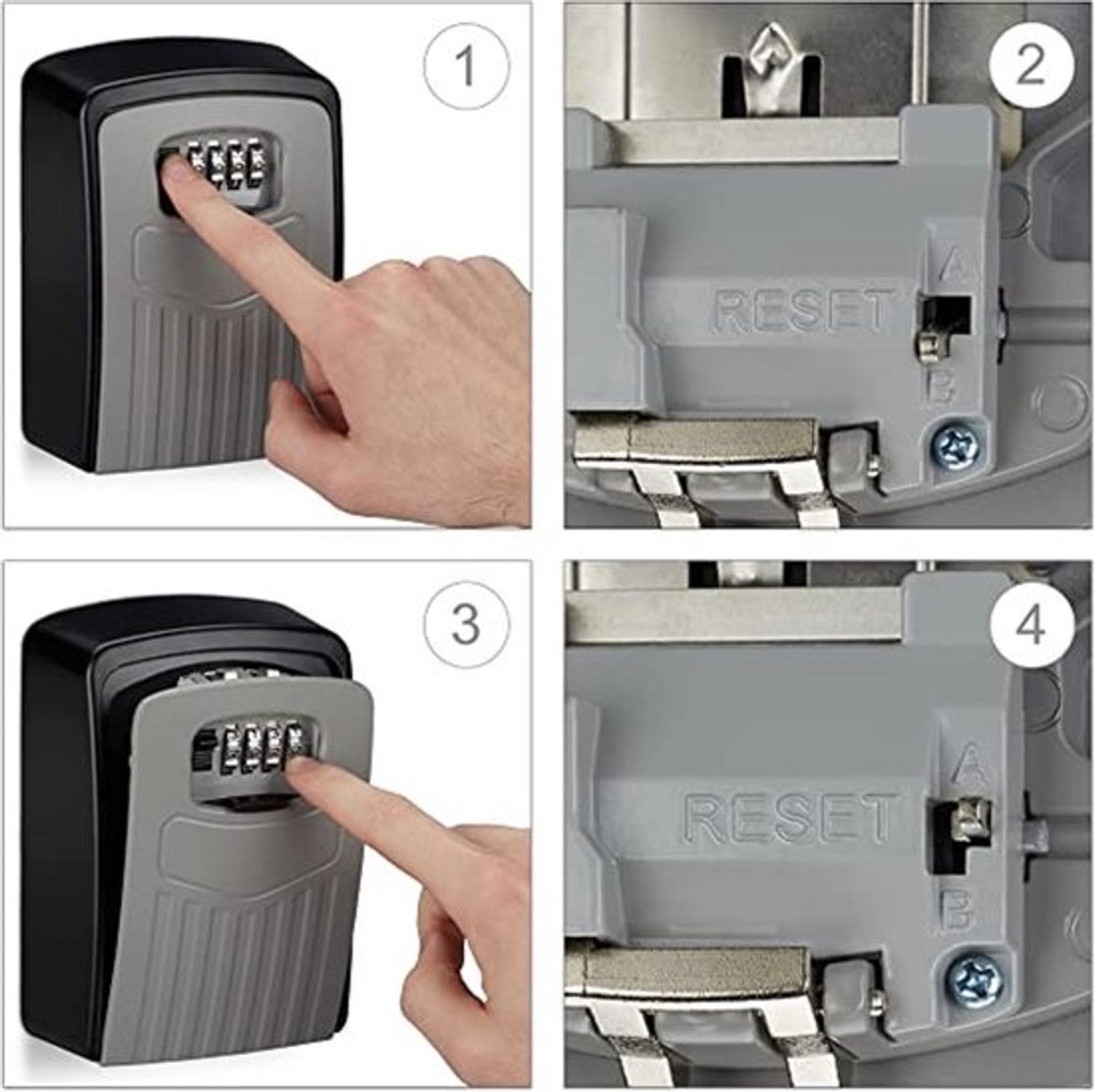 Sleutelkluis - Key safe - sleutelkast / Afsluitbare Sleutelbox , Lockable Key Box