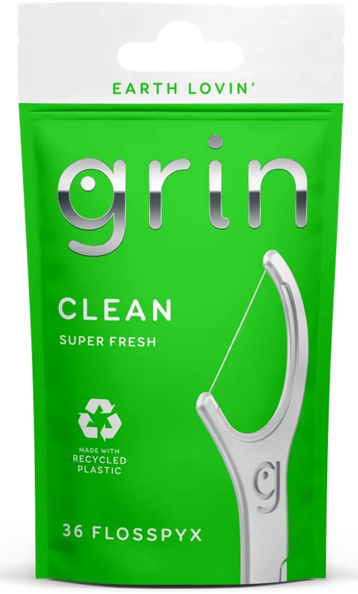 Grin Clean Super Fresh Floss Picks 36ST