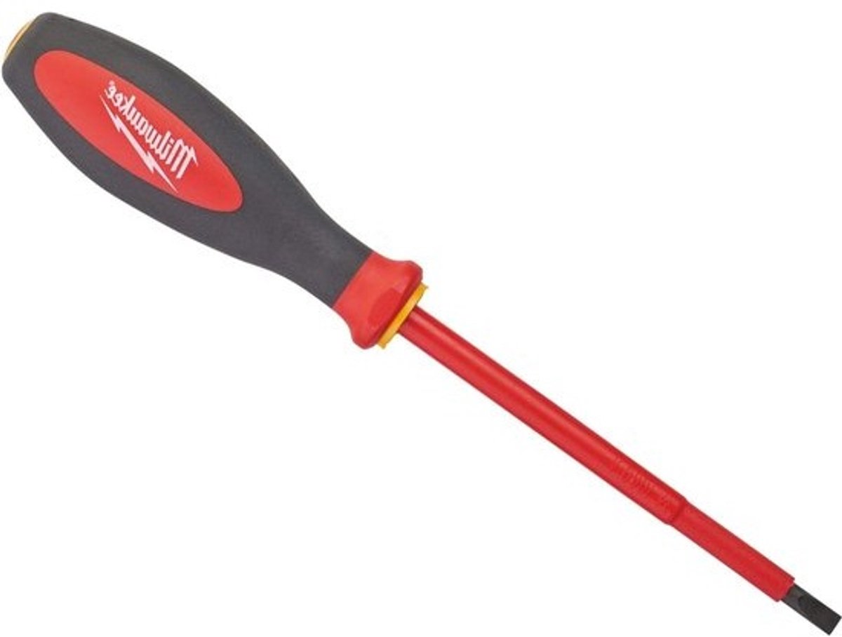 Sleufschroevendraaier VDE 55 x 125mm - langere sleuf schroevendraaier