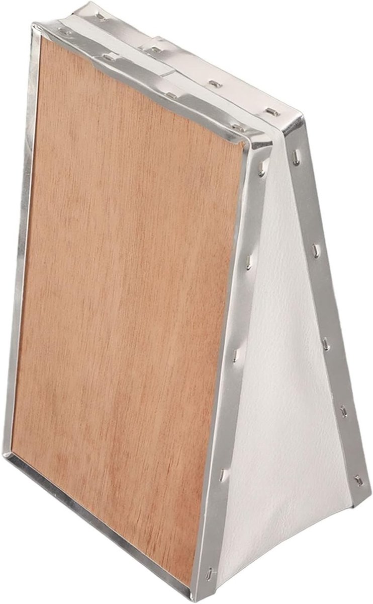 Houten en RVS Bijenroker Accessoires, Vervangende Onderdelen voor Bijenteelt met PVC Leer en Plywood Box