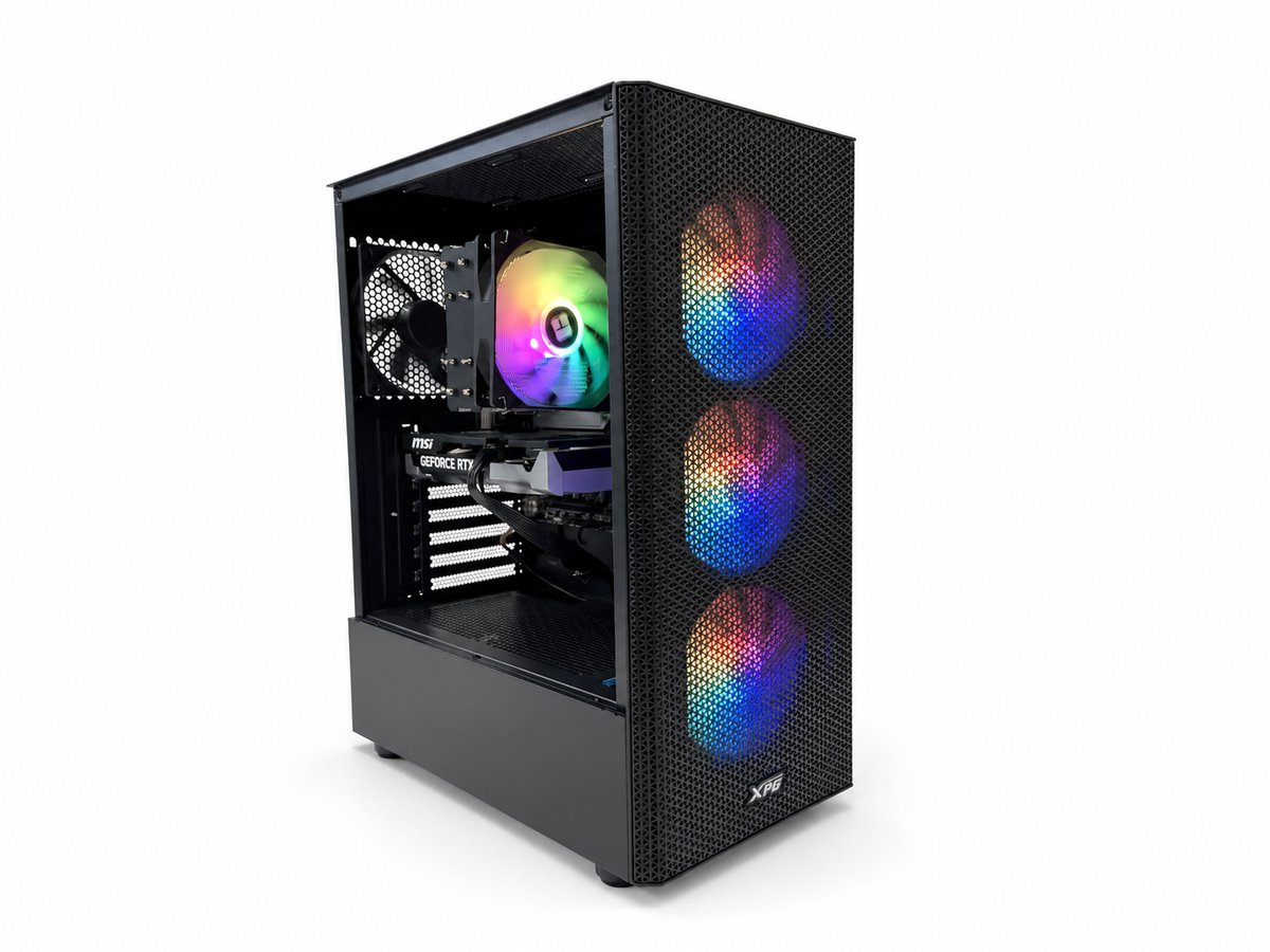 Azoth / CARNAGE-5060 / AMD Ryzen 5 7500F TRAY / MSI GeForce RTX 5060 8G VENTUS 2X OC 8GB / 16GB RAM / 500GB M.2 SSD Gaming PC