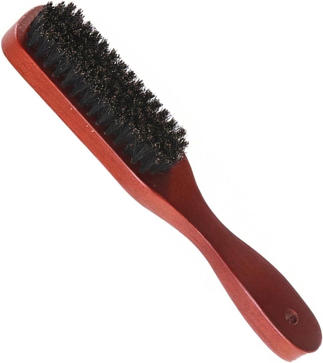 Verzorgingsborstel voor Baard en Haar, Natuurlijke Varkensharen Borstel, Ideaal voor Dun en Fijn Haar, Verbeter de Haarstructuur en Dagelijkse Baardverzorging
