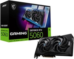 MSI NVIDIA GeForce RTX 5060 8G GAMING OC - Videokaart - 8GB - GDDR7 - PCIe 5.0 - 1x HDMI 2.1b - 3x DisplayPort 2.1a