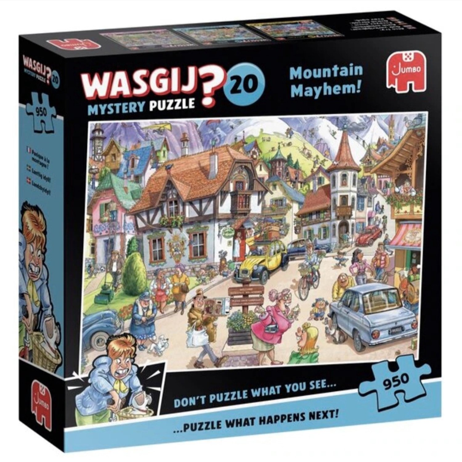 Jumbo - Wasgij 20 Mystery - Vakantie in de Bergen - Legpuzzel - 950 stukjes