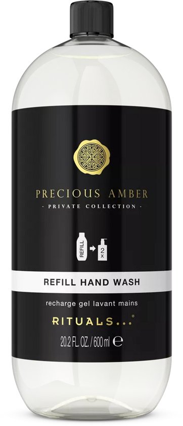 Rituals - Precious Amber - REFILL Hand Wash 600 ml - Navulling Handzeep 600 ml