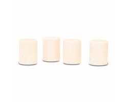 LOBERON Kaars set van 4 Virrans crème