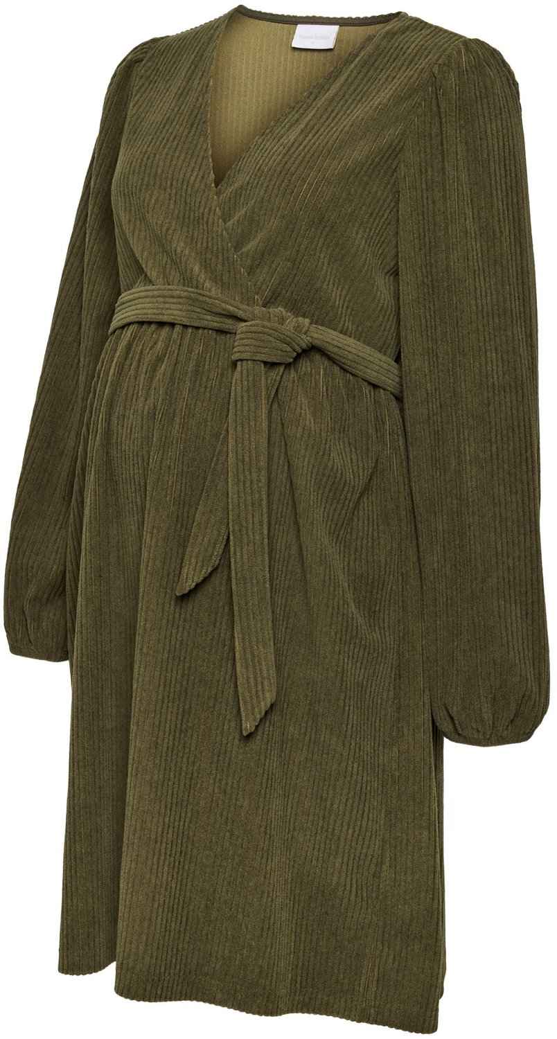 Mamalicious Mama Licious Jurk MLBROOKE Zwangerschapsjurk olive night 1