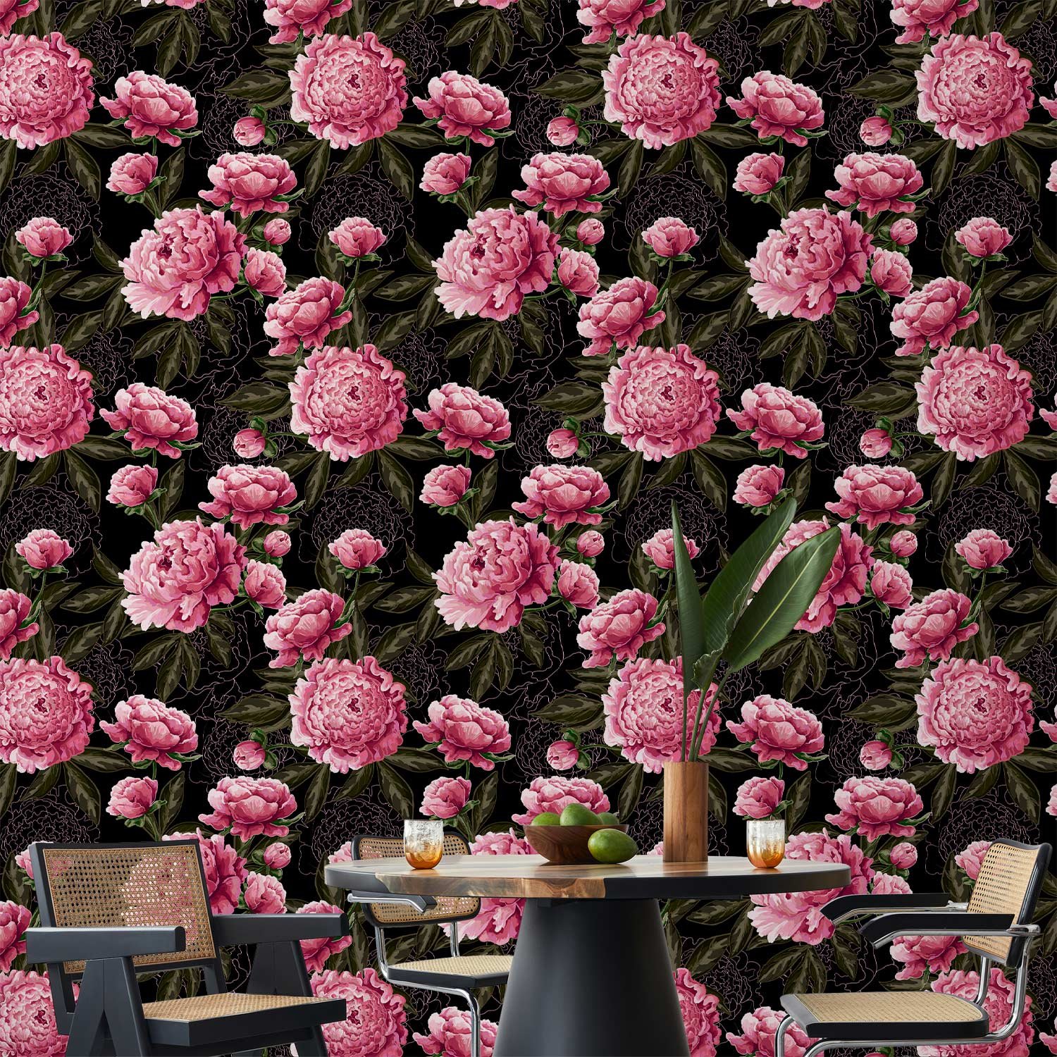 Behang - Sumptuous Flowers
