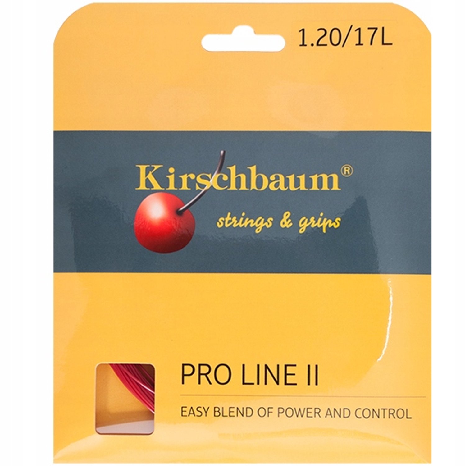 Kirschbaum Pro Line II Rood Tennis String 1.20 mm 12m