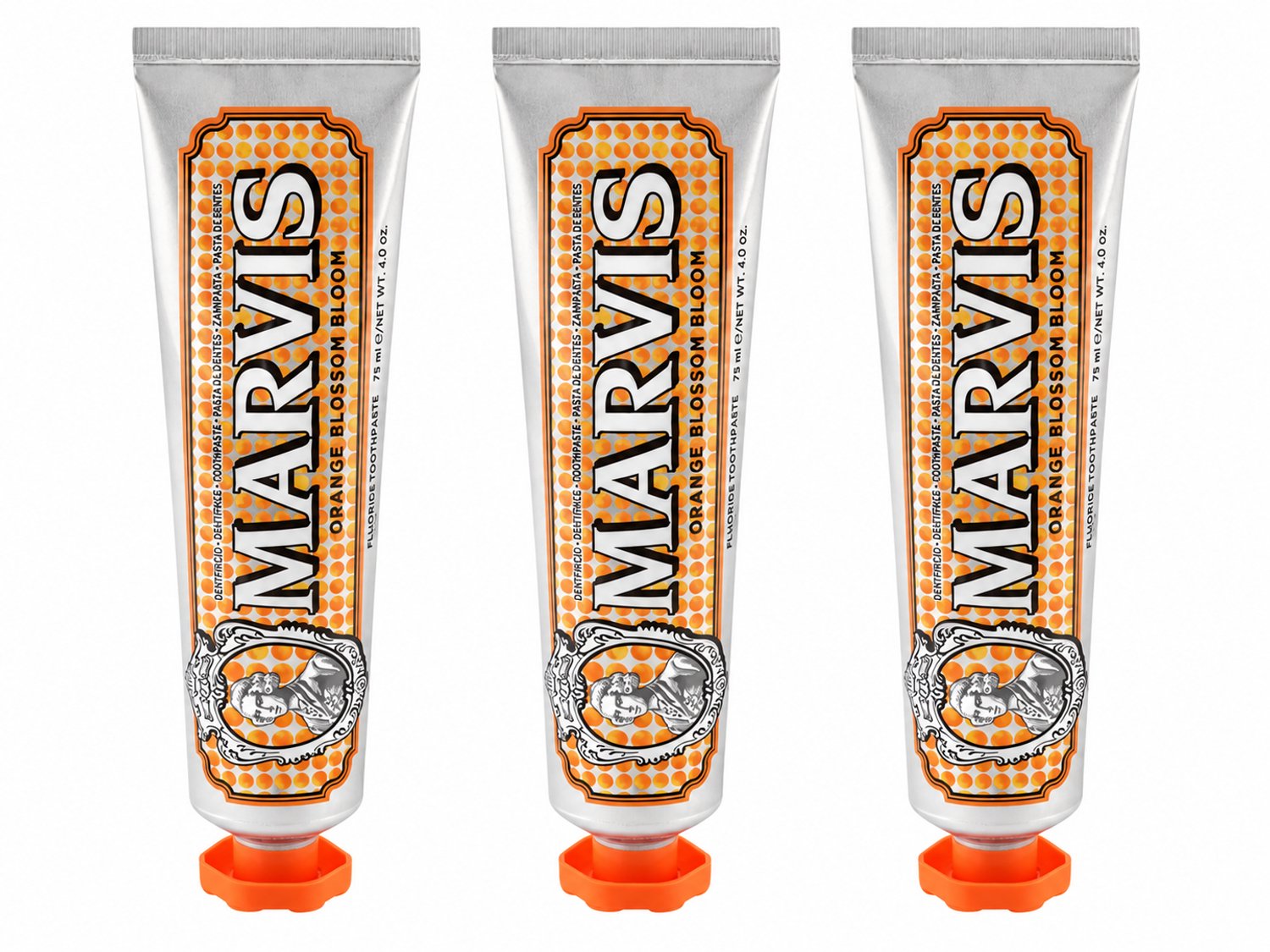 Marvis Tandpasta Orange Blossom Bloom | 3 x 75 ml