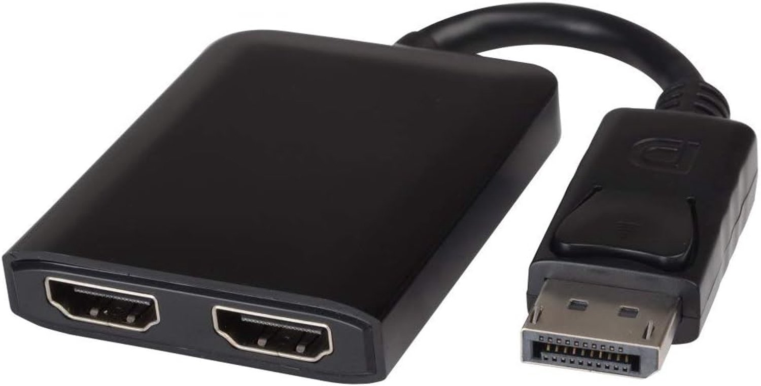PremiumCord MST Adapter: DisplayPort naar 2x HDMI, 4K@60Hz