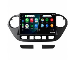 Navibop Autoradio geschikt voor Hyundai I10 2014 t/m 2017 - Draadloos Apple CarPlay & Android Auto - 9 inch touchscreen - Android 15 - 2GB/64GB - Navigatie - Bluetooth - DAB+ ready - 2 din - 2014 2015 2016 2017