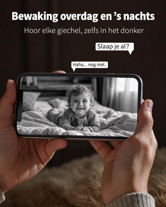 Huisdiercamera met App 2.5K 4MP – Beveiligingscamera Binnen – 360° Auto Tracking – AI Persoonsdetectie – Nachtzicht – Tweeweg Audio – WiFi Camera – Alexa – 4PCS — afbeelding 3