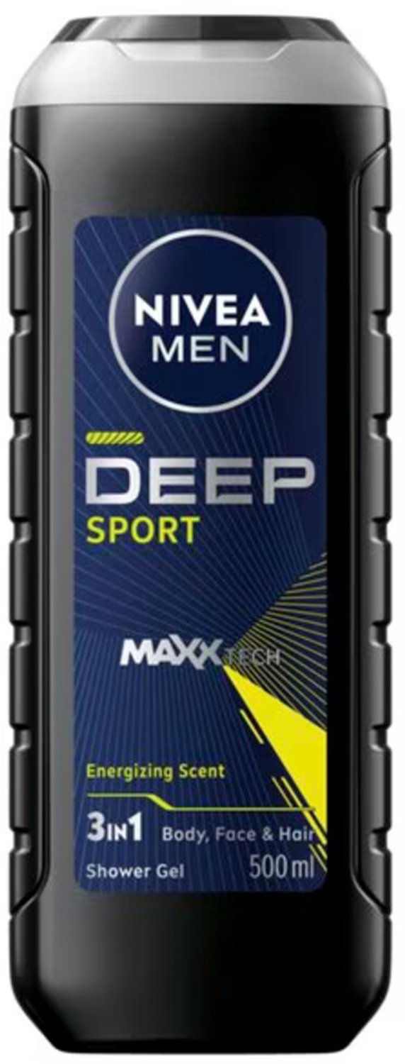 NIVEA Men 3-in-1 Douchegel Deep Sport 500 ml