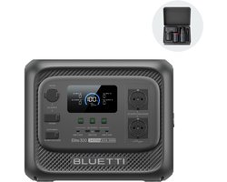 BLUETTI Elite 300 (met gratis stofzuigerset) - 3014,4Wh - 2400W - Draagbare Power Station - 4800W Piekvermogen - LiFePO₄-batterij - Compact 3kWh-ontwerp - Thuisback-up - Kamperen - Camper