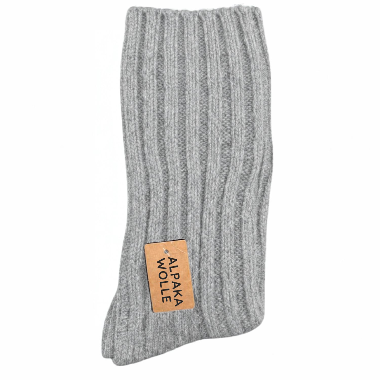 green-goose® Alpaca Sokken Unisex - Maat 40-43 - Grijs - Heerlijk Zacht Alpacawol