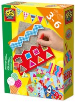 SES Creative Ik Leer Prikken met Prikpen en Prikmat - 9 Kaarten - Vanaf 3 Jaar - Schoencadeautjes Sinterklaas