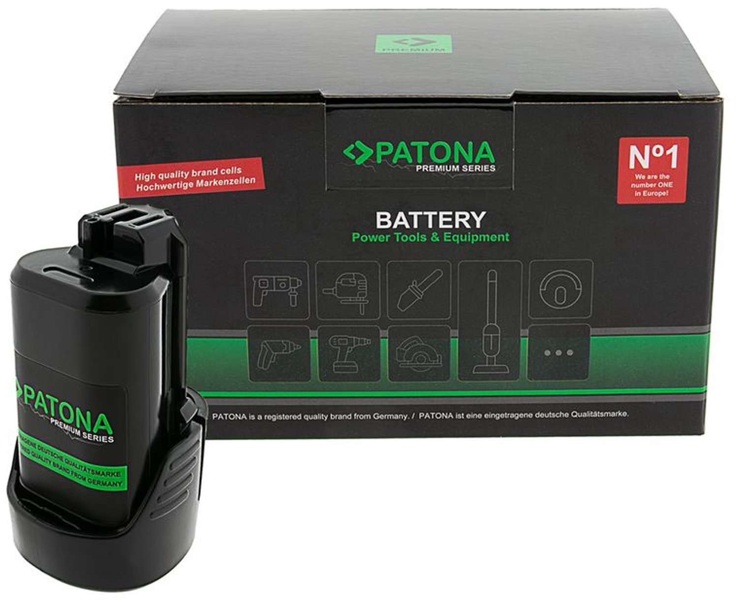 PATONA Li-ion accu 12V 3Ah voor Bosch BAT411