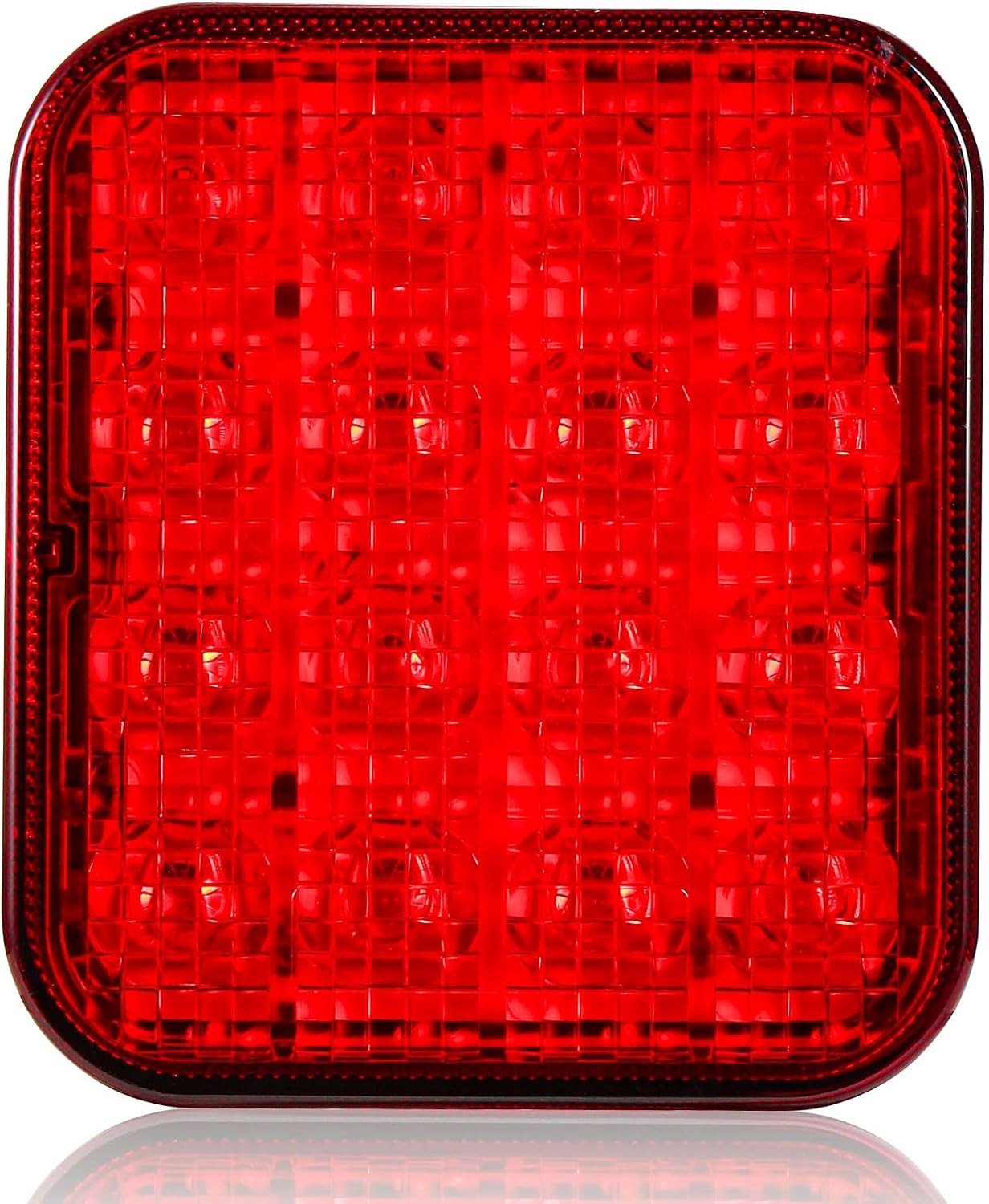 Achteruitrijlichten met rode LED, 12V/24V, waterdicht, goedgekeurd, ideaal voor aanhangwagens en landbouwvoertuigen