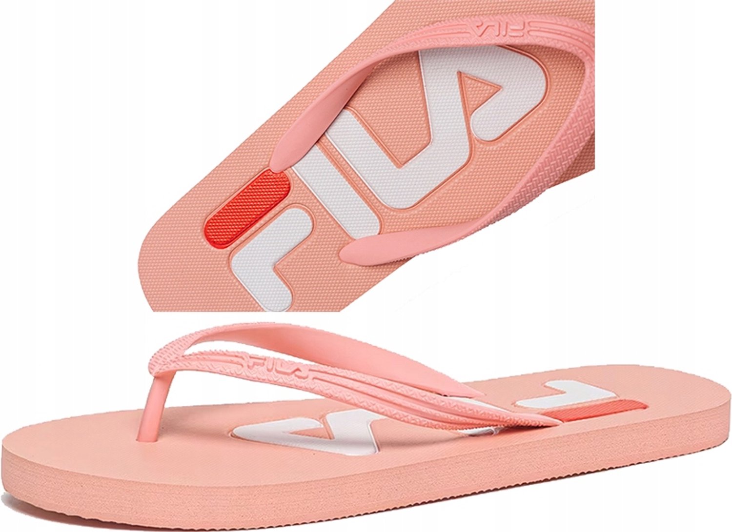 Fila Troy Slipper Dames Slippers – Rosette Pale Rose