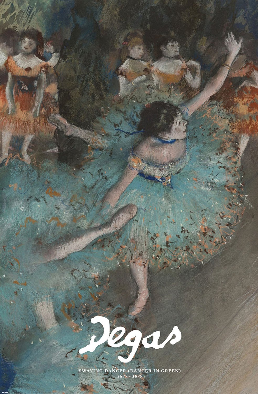Pyramid Poster Edgar Degas - Swaying Dancer 61x91,5cm Divers