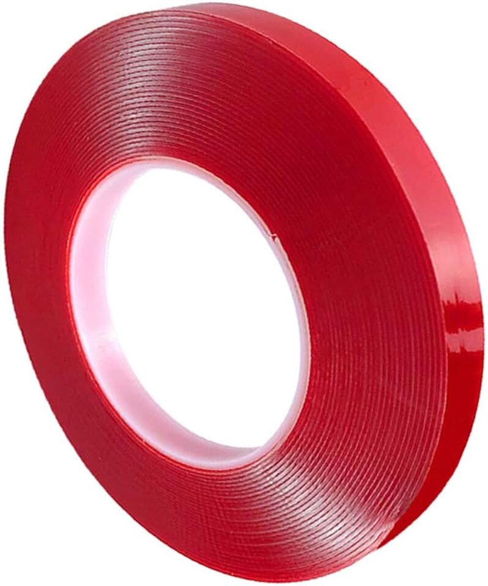 Premium Dubbelzijdig Acryl Plakband - Heavy Duty - Waterdicht - Transparant - Montageplakband - Ideaal voor Thuis en Kantoor - 10 m x 15 mm