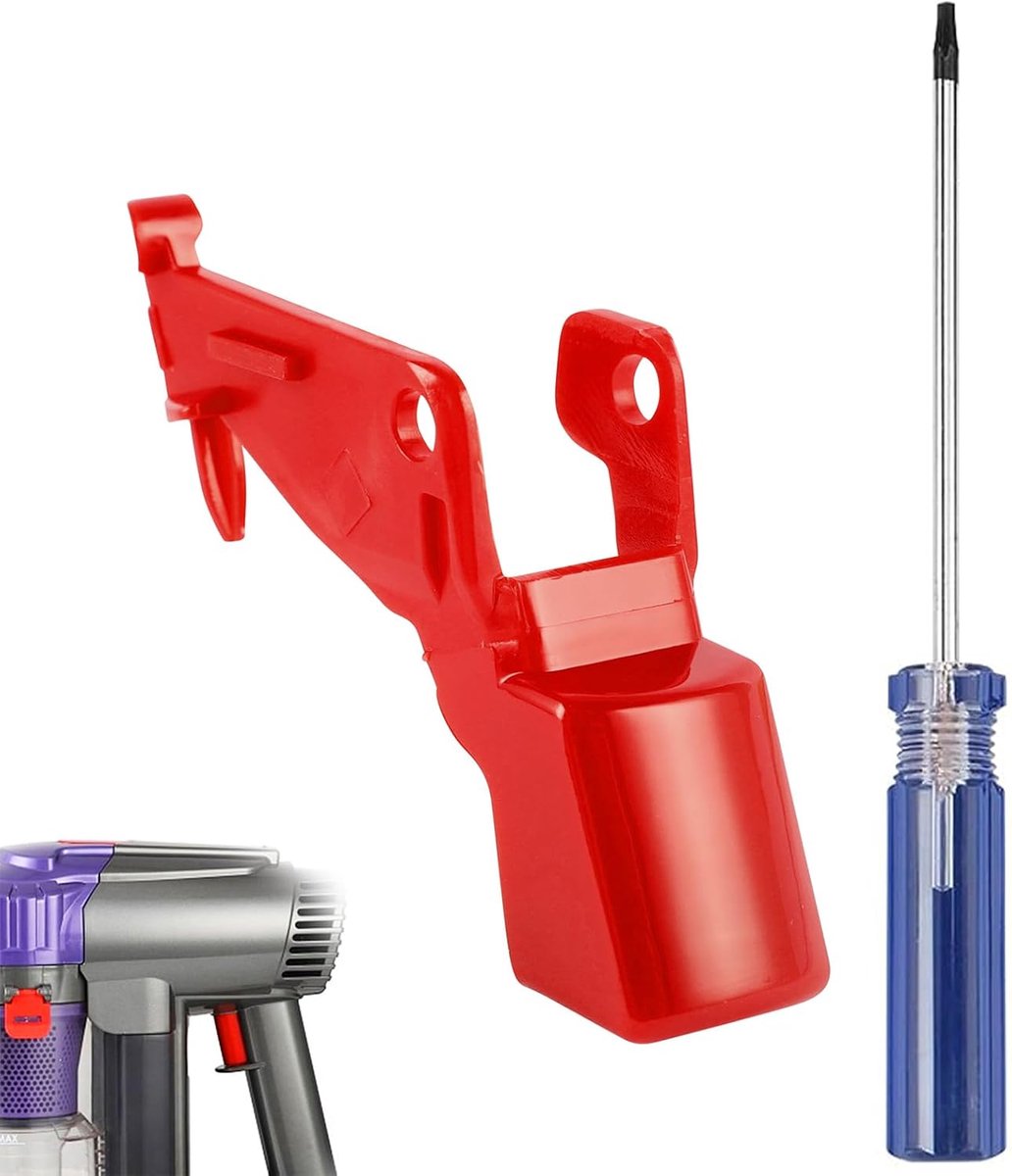 Reserveonderdelen voor Dyson Trigger startersknop schakelaar stofzuiger voor Dyson stofzuiger reserveonderdelen, met schroevendraaier | Trigger startknop schakelaar voor Dyson stofzuiger reserveonderdelen
