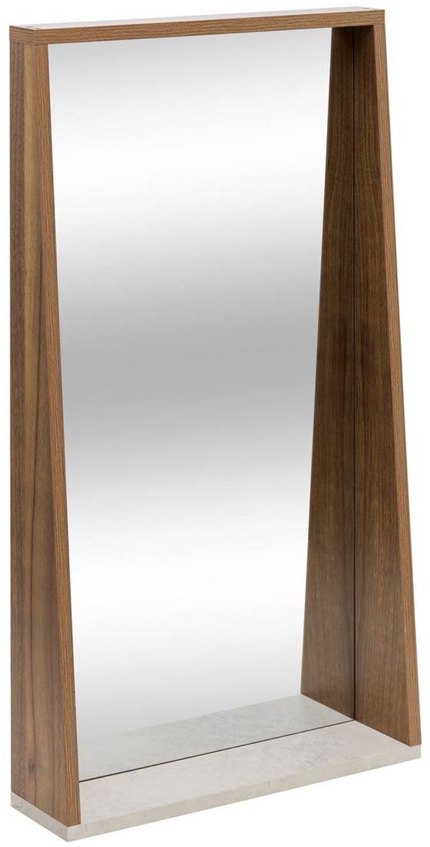 Miroir Come rectangulaire 43x77cm marron