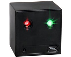 SSTRWGOOD Mini Podiumlamp - Draagbare Discolamp met 64 Dynamische Lichteffecten - 54x54x44mm - USB Oplaadbaar 600mAh - Muziekgestuurde DJ Projector - Geschikt voor Feestjes, Verjaardagen en Feestelijke Evenementen - Kunststof