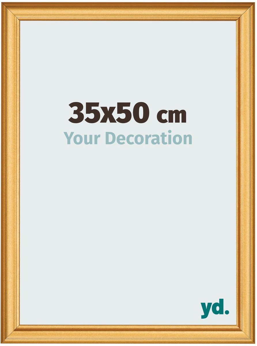 yd. Your Decoration - Fotolijst 35x50 cm - MDF - Goud Mat - Lazio