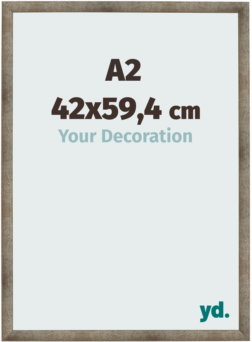 yd. Your Decoration - Fotolijst A2 42x59,4 cm - MDF - Metaal Vintage - Bologna