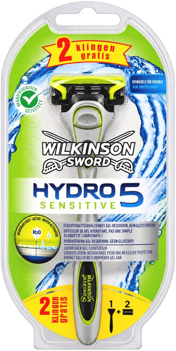 Wilkinson Hydro 5 Sensitive Scheersysteem incl 3 Mesjes